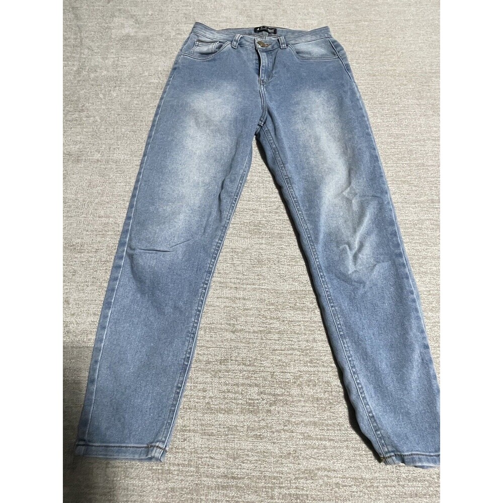 Cuidado Con El Perro Women’s Jeans Size 4 Blue Straight Leg Pants